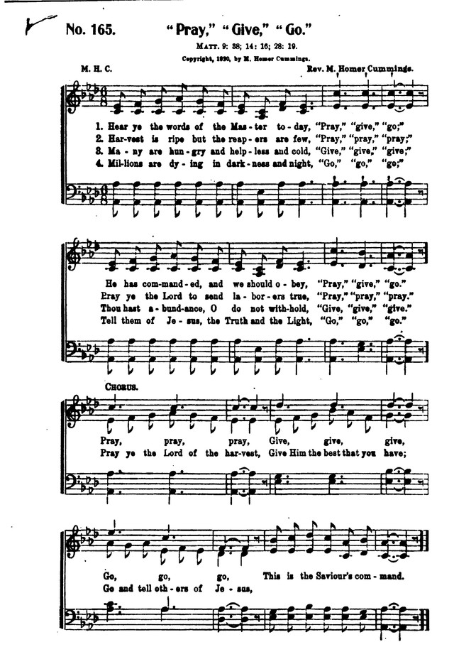 Songs of Salvation and Service. Revised page 166