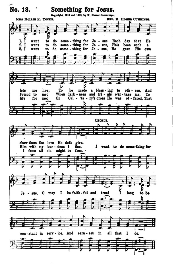 Songs of Salvation and Service. Revised page 18