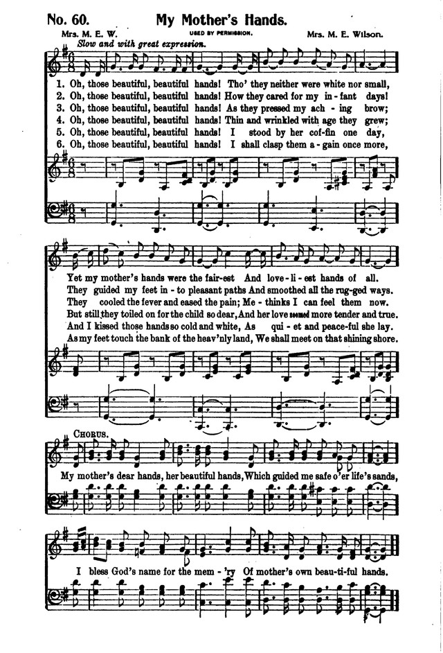 Songs of Salvation and Service. Revised page 60