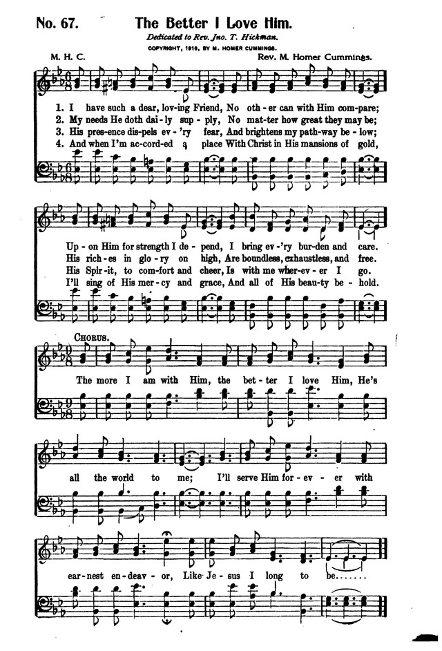 Songs of Salvation and Service. Revised page 67