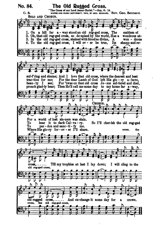 Songs of Salvation and Service. Revised page 84