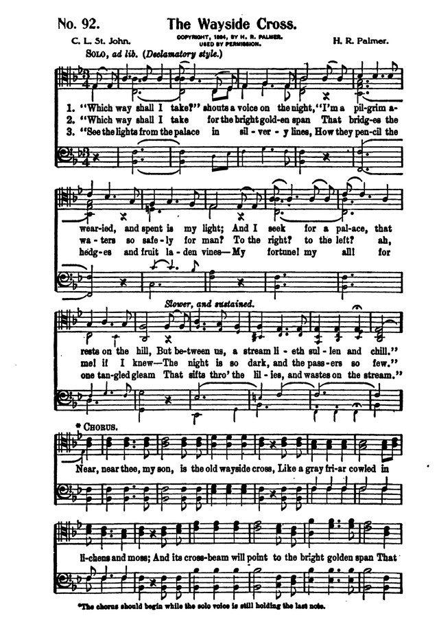 Songs of Salvation and Service. Revised page 92