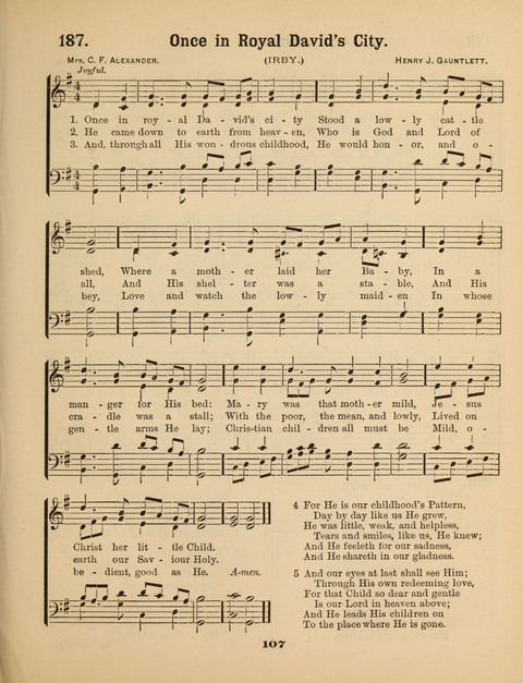 Select Songs for the Sunday School page 105