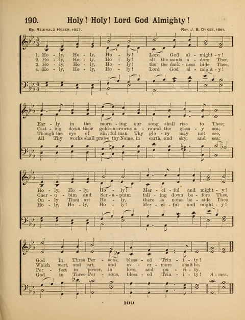 Select Songs for the Sunday School page 107