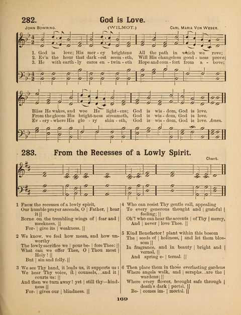 Select Songs for the Sunday School page 167