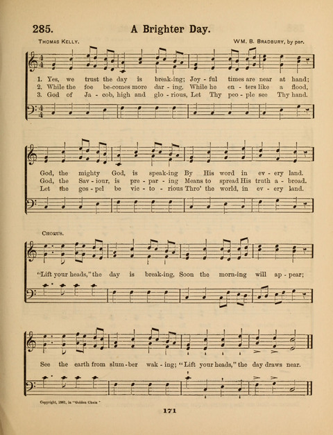 Select Songs for the Sunday School page 169
