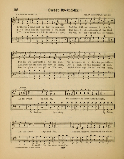 Select Songs for the Sunday School page 20