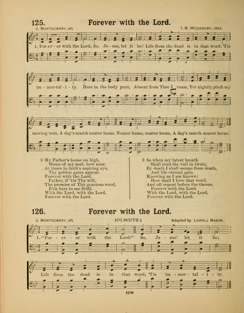 Select Songs for the Sunday School page 68