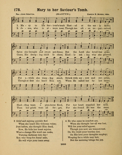 Select Songs for the Singing Service: in the Prayer Meeting and Sunday School page 100