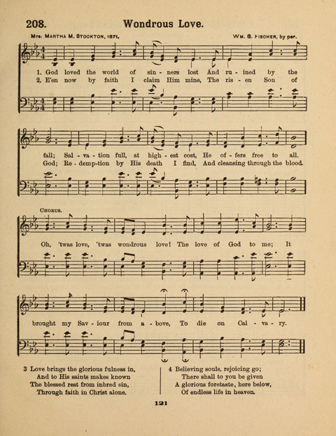Select Songs for the Singing Service: in the Prayer Meeting and Sunday School page 121