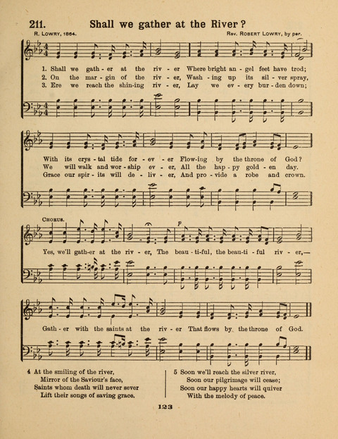 Select Songs for the Singing Service: in the Prayer Meeting and Sunday School page 123