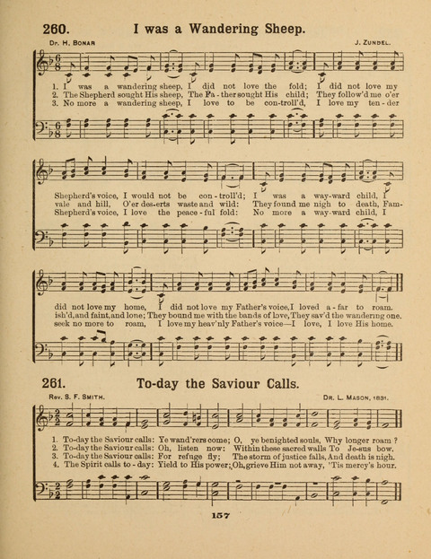Select Songs for the Singing Service: in the Prayer Meeting and Sunday School page 157