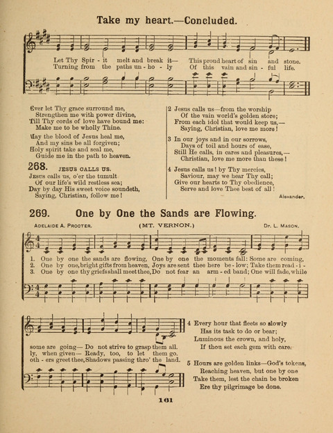 Select Songs for the Singing Service: in the Prayer Meeting and Sunday School page 161