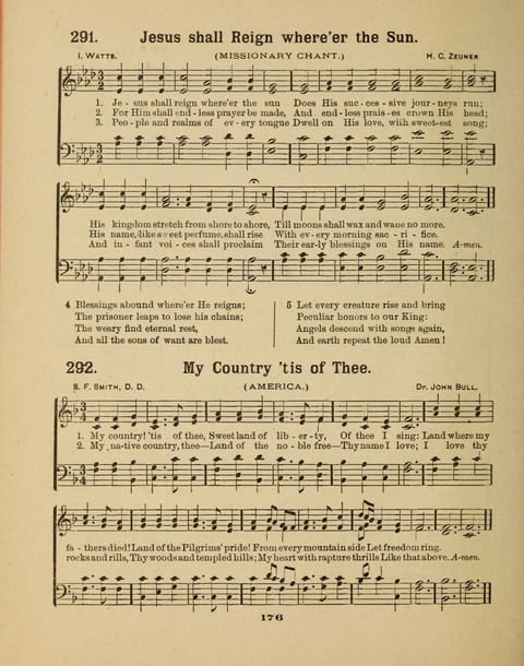 Select Songs for the Singing Service: in the Prayer Meeting and Sunday School page 176