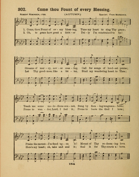 Select Songs for the Singing Service: in the Prayer Meeting and Sunday School page 184