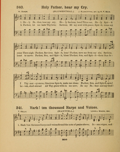 Select Songs for the Singing Service: in the Prayer Meeting and Sunday School page 210