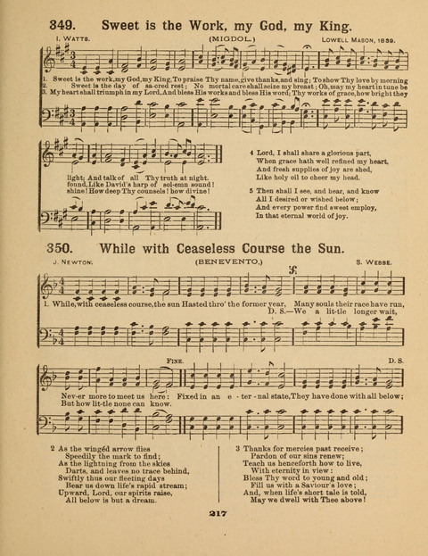 Select Songs for the Singing Service: in the Prayer Meeting and Sunday School page 217