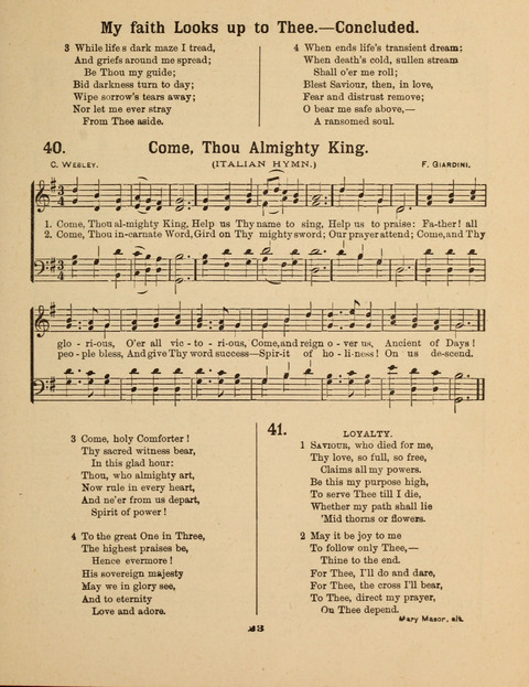 Select Songs for the Singing Service: in the Prayer Meeting and Sunday School page 23