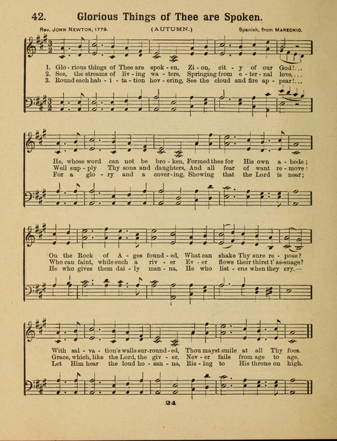 Select Songs for the Singing Service: in the Prayer Meeting and Sunday School page 24