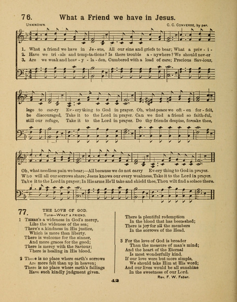 Select Songs for the Singing Service: in the Prayer Meeting and Sunday School page 42