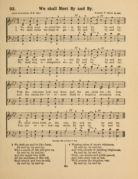 Select Songs for the Singing Service: in the Prayer Meeting and Sunday School page 51