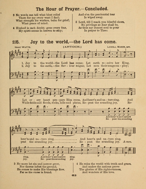 Select Songs for the Singing Service: in the Prayer Meeting and Sunday School page 63