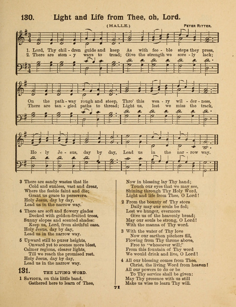 Select Songs for the Singing Service: in the Prayer Meeting and Sunday School page 71