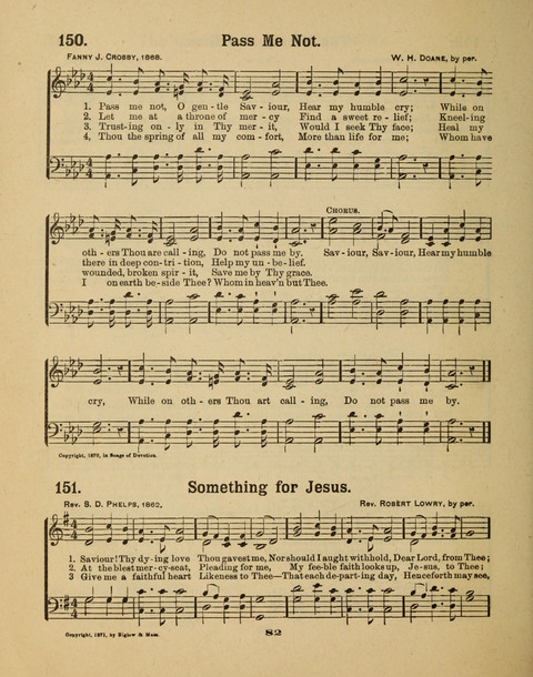 Select Songs for the Singing Service: in the Prayer Meeting and Sunday School page 82
