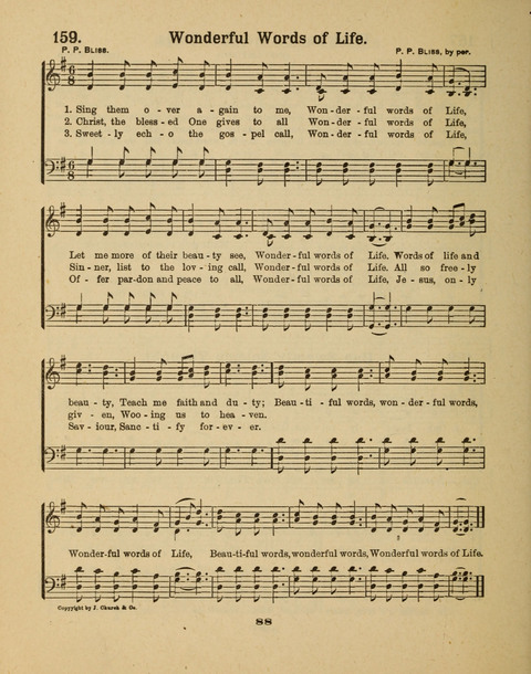 Select Songs for the Singing Service: in the Prayer Meeting and Sunday School page 88