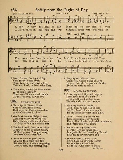 Select Songs for the Singing Service: in the Prayer Meeting and Sunday School page 91