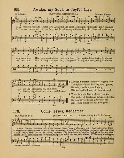 Select Songs for the Singing Service: in the Prayer Meeting and Sunday School page 94