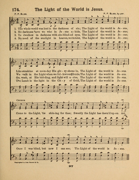 Select Songs for the Singing Service: in the Prayer Meeting and Sunday School page 97
