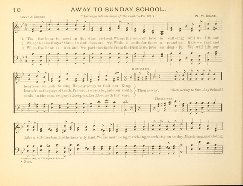Sunny-Side Songs for Sunday Schools page 10