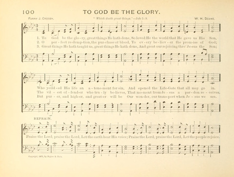 Sunny-Side Songs for Sunday Schools page 100
