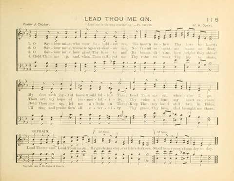 Sunny-Side Songs for Sunday Schools page 115