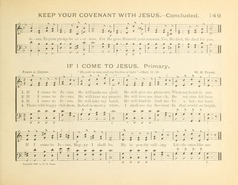 Sunny-Side Songs for Sunday Schools page 149
