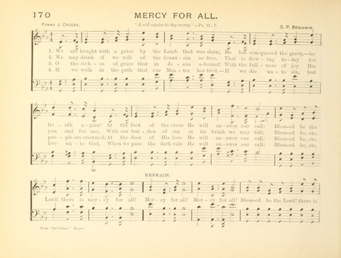Sunny-Side Songs for Sunday Schools page 170