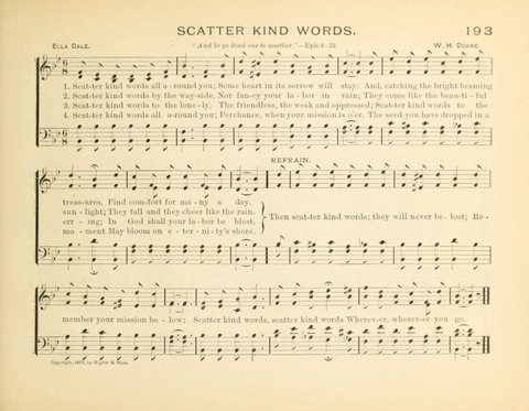 Sunny-Side Songs for Sunday Schools page 193