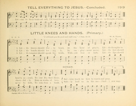 Sunny-Side Songs for Sunday Schools page 199