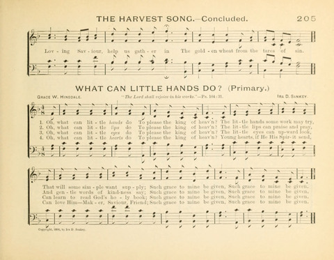 Sunny-Side Songs for Sunday Schools page 205