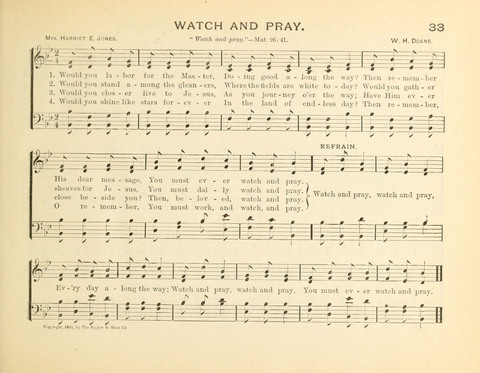 Sunny-Side Songs for Sunday Schools page 33