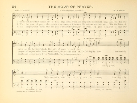 Sunny-Side Songs for Sunday Schools page 54