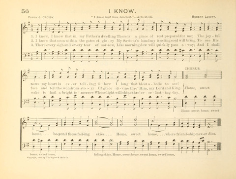Sunny-Side Songs for Sunday Schools page 56