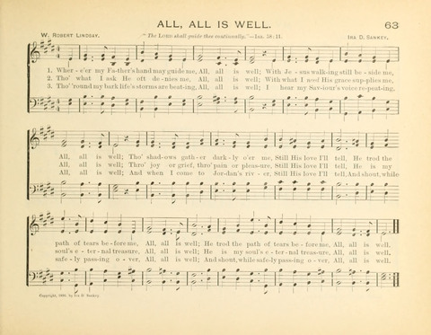Sunny-Side Songs for Sunday Schools page 63