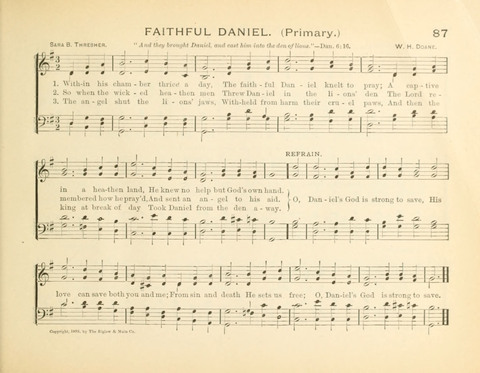 Sunny-Side Songs for Sunday Schools page 87