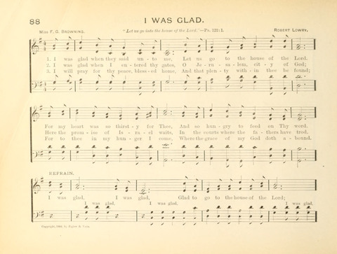 Sunny-Side Songs for Sunday Schools page 88