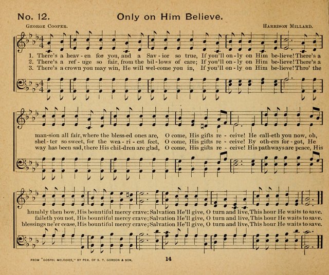 Sun-Shine Songs: for the Sunday School page 14