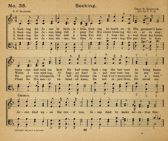 Sun-Shine Songs: for the Sunday School page 40