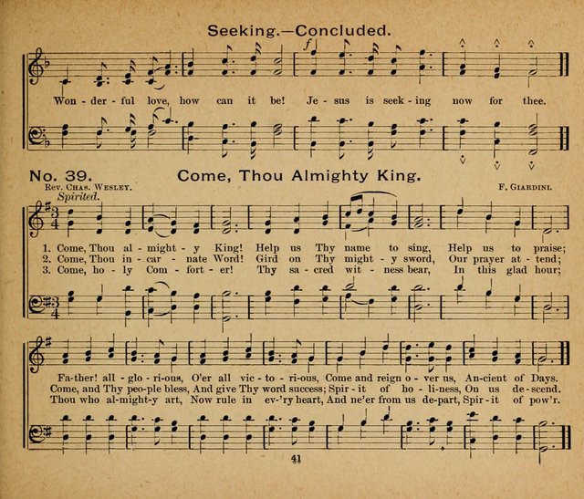 Sun-Shine Songs: for the Sunday School page 41