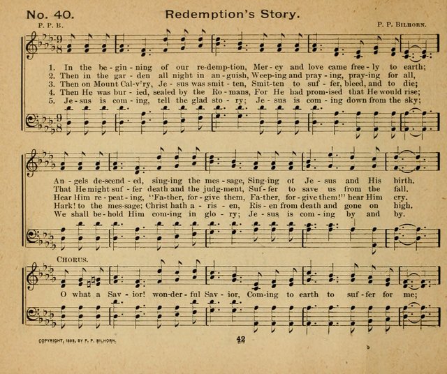 Sun-Shine Songs: for the Sunday School page 42